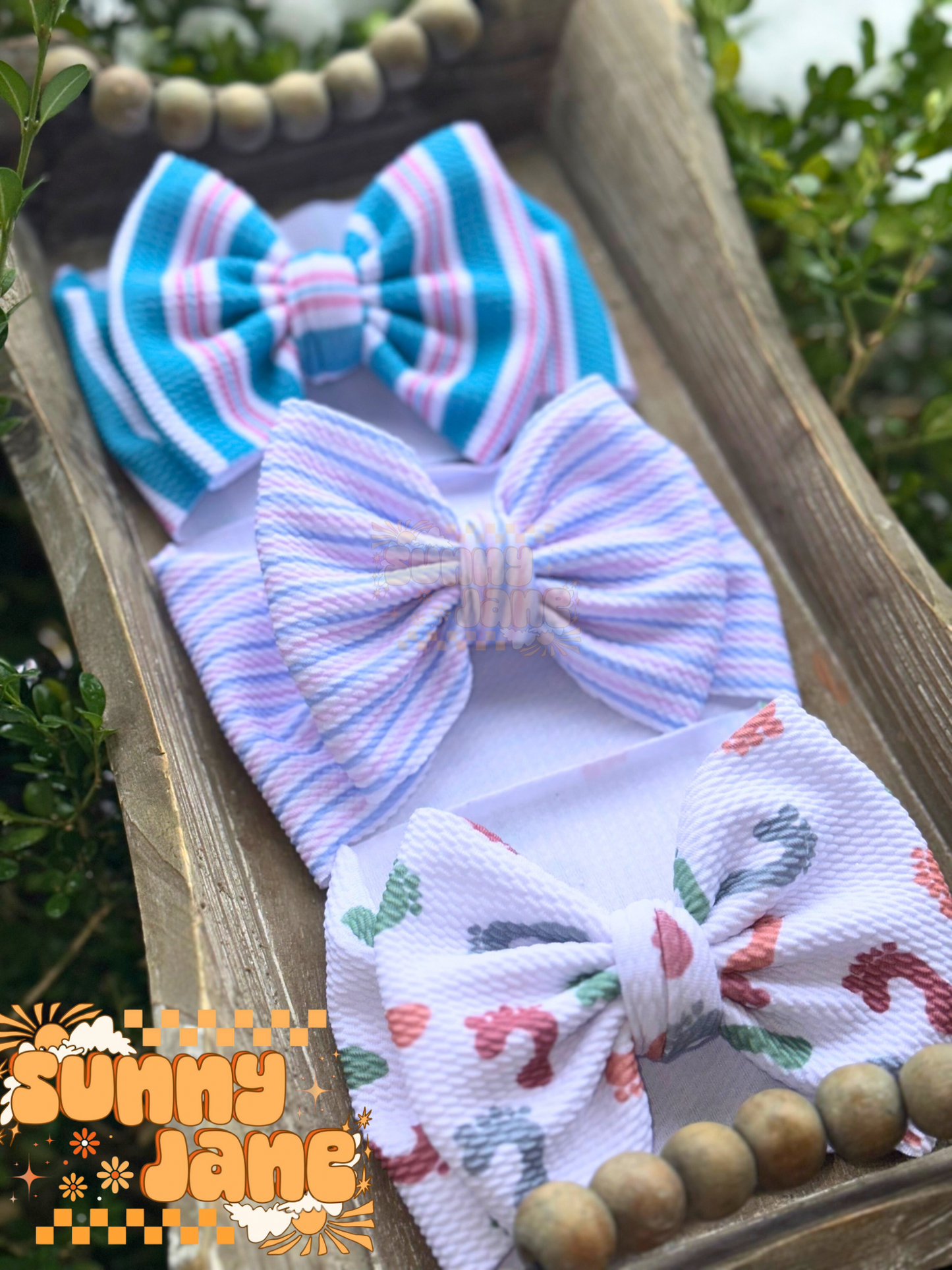 Nostalgia Newborn Bows