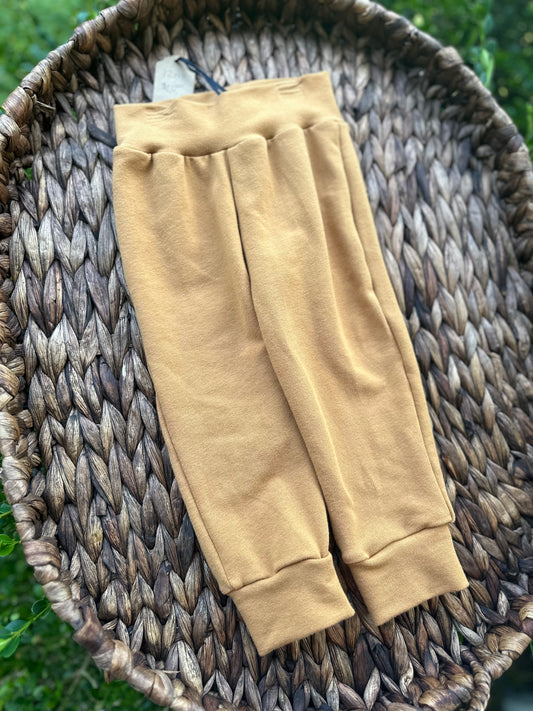 Khaki Joggers - 12m