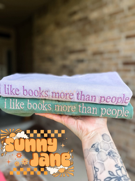 I like Books more than People