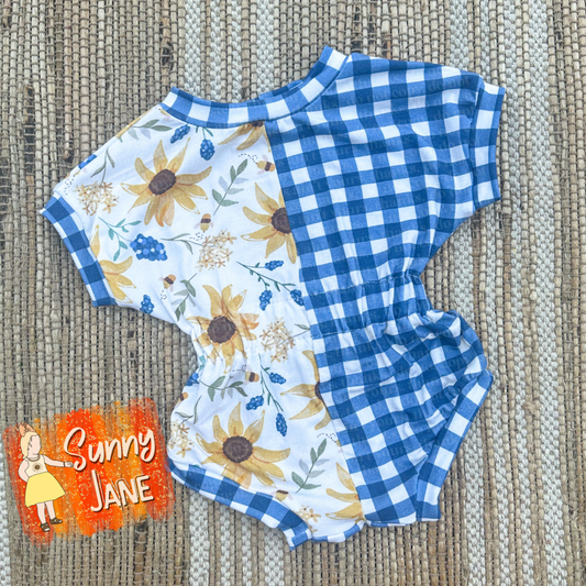 Sunflower Romper - NB